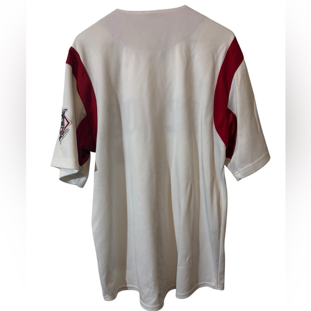 St. Louis Kids Baseball Jersey - White and Red - Picture 4 of 6